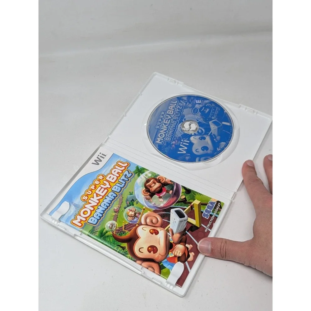 Super Monkey Ball: Banana Blitz (Nintendo Wii, 2006) Complete CIB CLEAN TESTED